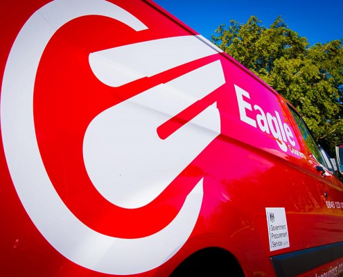 Eagle Couriers Van