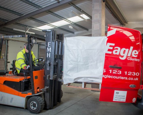 West Lothian, Scotland based Courier Eagle Couriers