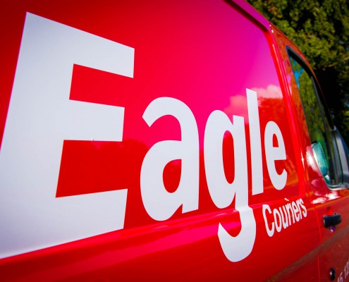 Scottish Courier, Eagle Couriers, van