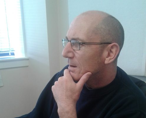 Derek employee of Courier Scotland company Eagle Couriers