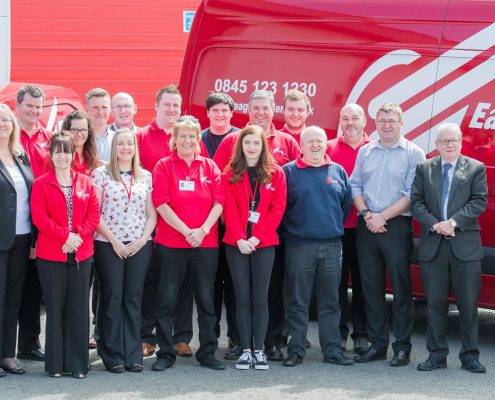 Scottish courier team