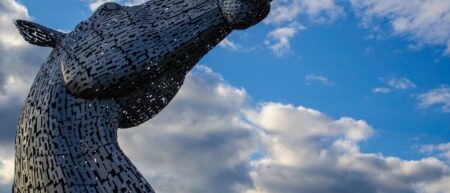 The Kelpies - Courier delivery in Scotland