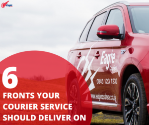 Six fronts your courier service should deliver on - Courier delivery Scotland