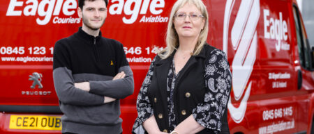Delivery services Scotland Eagle Couriers launch Eagle Aviation