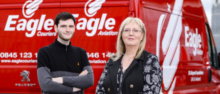 Delivery services Scotland Eagle Couriers launch Eagle Aviation