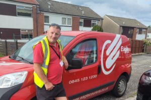 Courier services Scotland Eagle Couriers shine the spotlight on team members