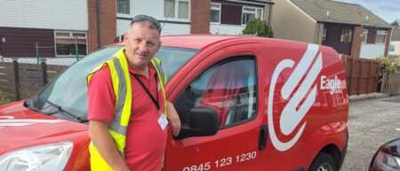 Courier services Scotland Eagle Couriers shine the spotlight on team members