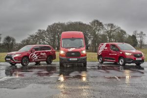 Three Eagle Couriers vans | Same day delivery Scotland